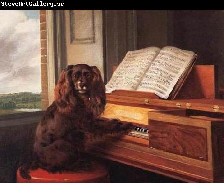 Philip Reinagle Portrait of an Extraordinary Musical Dog